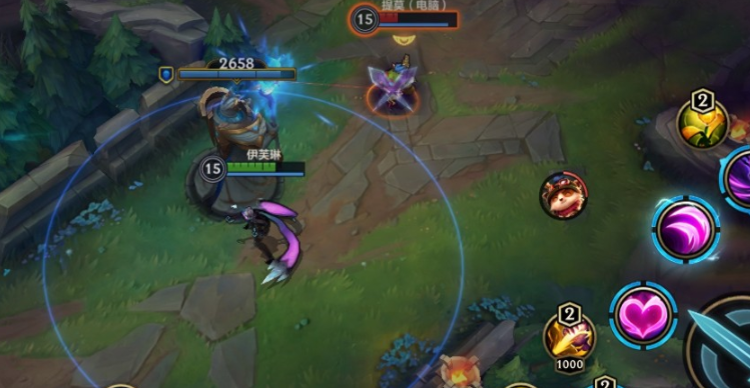 如何实现英雄联盟手游中霞的连招组合