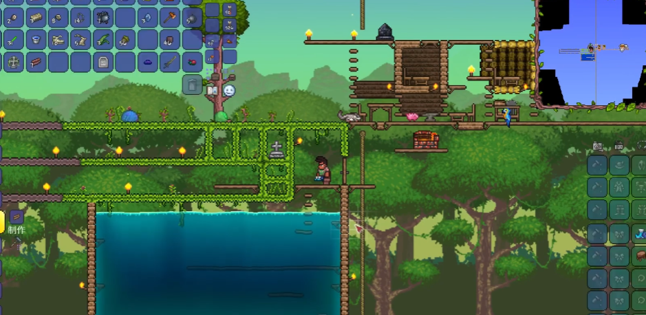 在泰拉瑞亚中是否有方法可以实现自动攻击