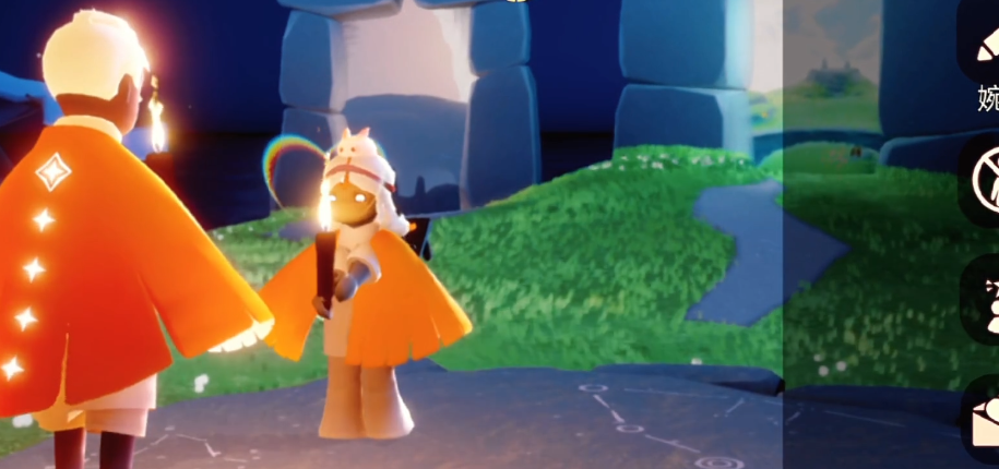 光遇中带螃蟹回境的步骤是什么