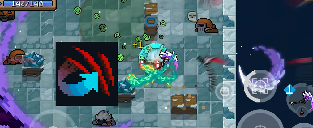 如何使用元气骑士的武器进行连击