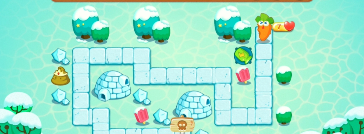 保卫萝卜2第16关攻略图解法有哪些提示