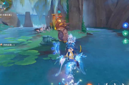 岩神瞳怎样从原神河边石头上获得