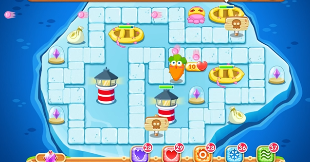 在保卫萝卜2挑战模式中如何获得额外的复活机会