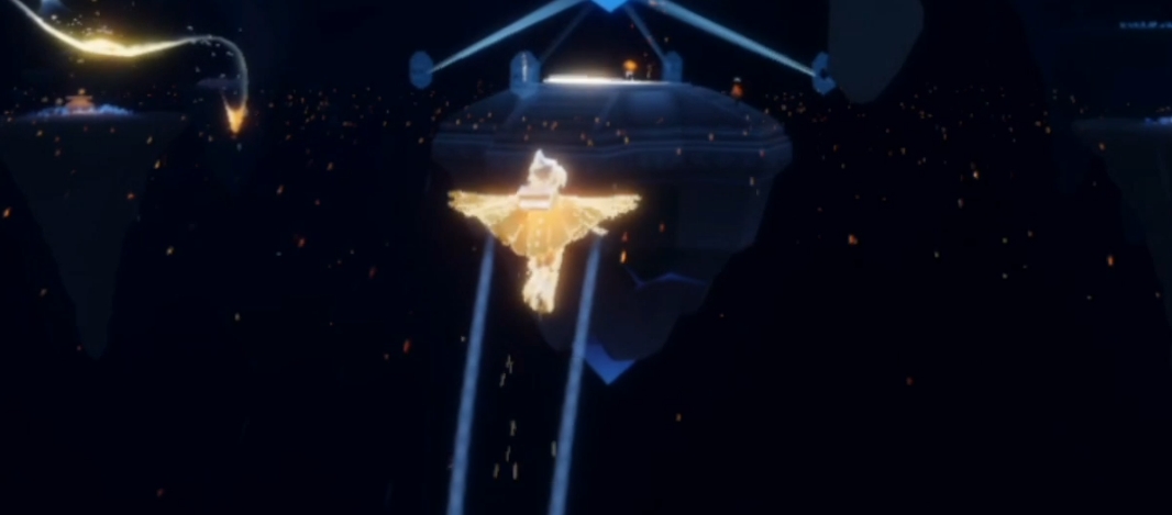 光遇蓝斗篷和小蓝见面时怎样互动