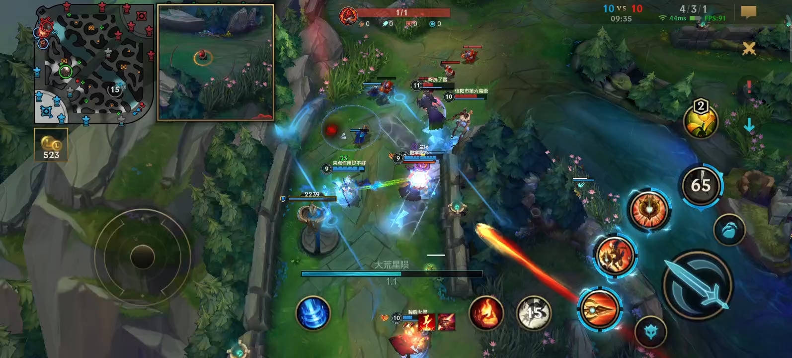 英雄lol手游中哪个adc技能出色