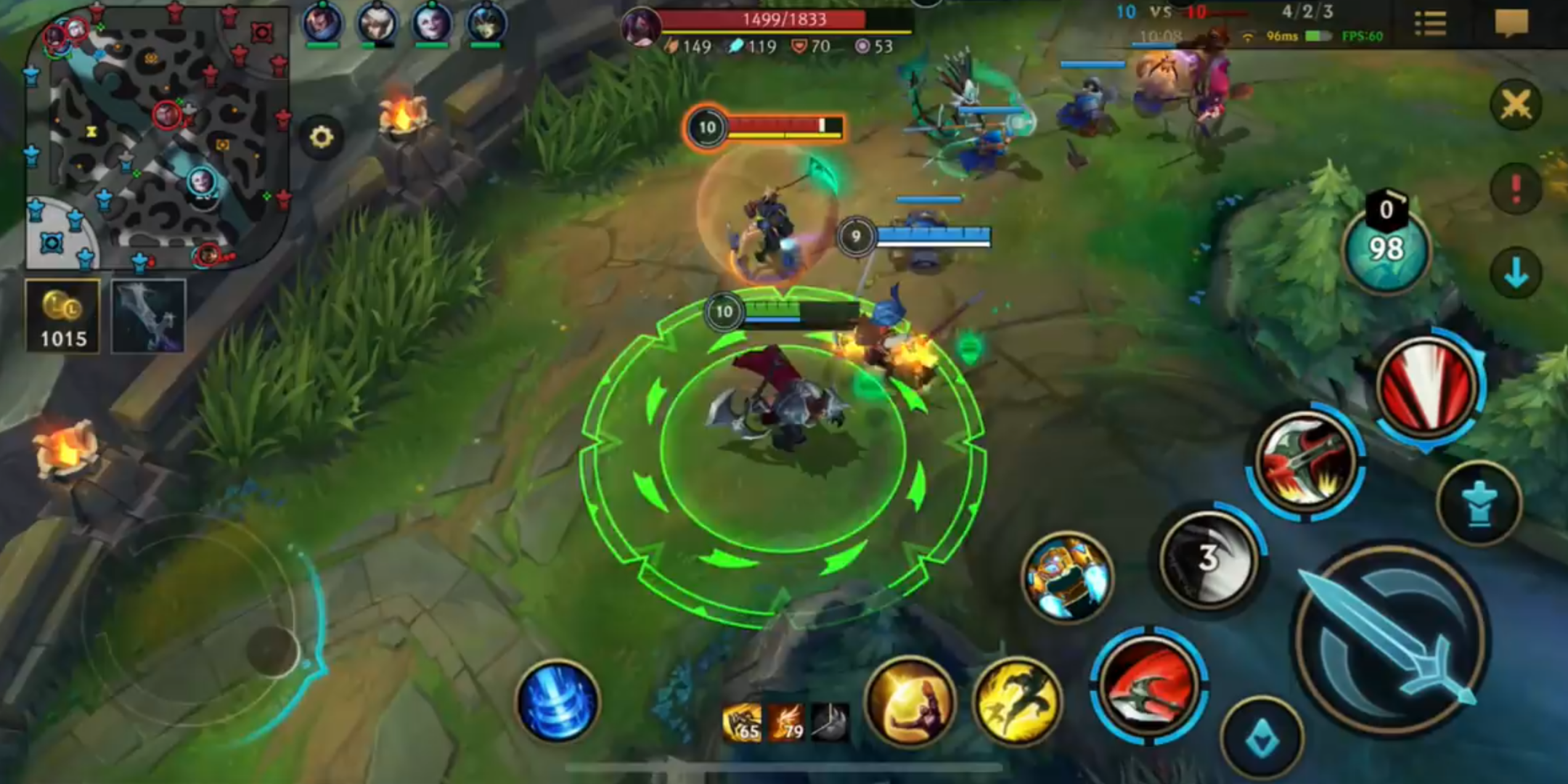 玩英雄联盟手游时谁会先进行英雄选择