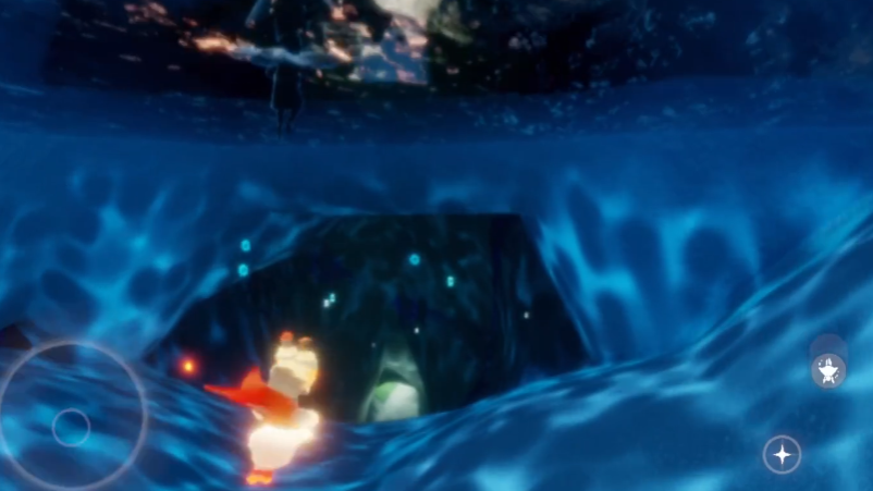 光遇中的溜冰场洞要怎么进去