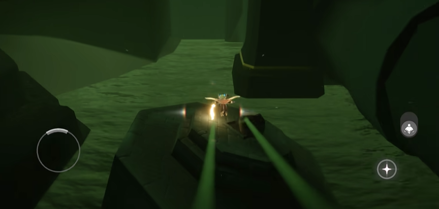 光遇要如何站在小黑肩膀上不会滑落