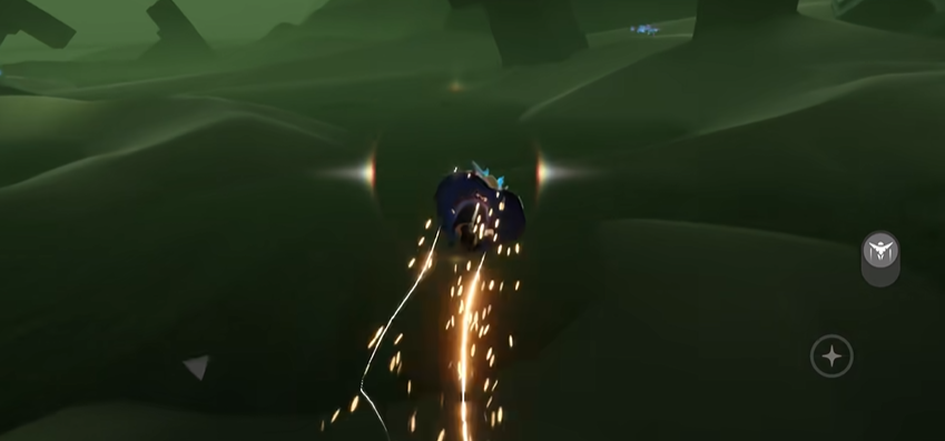 光遇要如何站在小黑肩膀上不会滑落