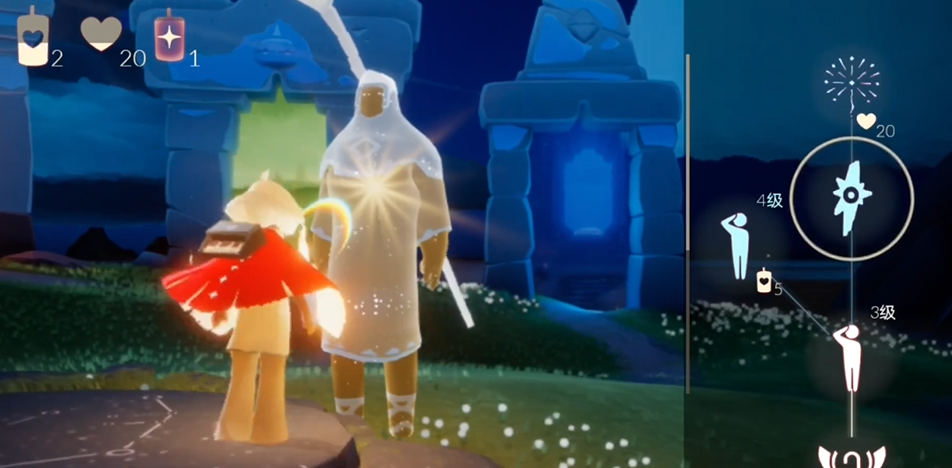 有什么方法可以进入光遇云野第七个先祖峡谷