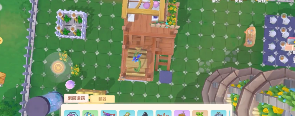 如何将摩尔庄园家园栏杆和地砖优雅地叠加