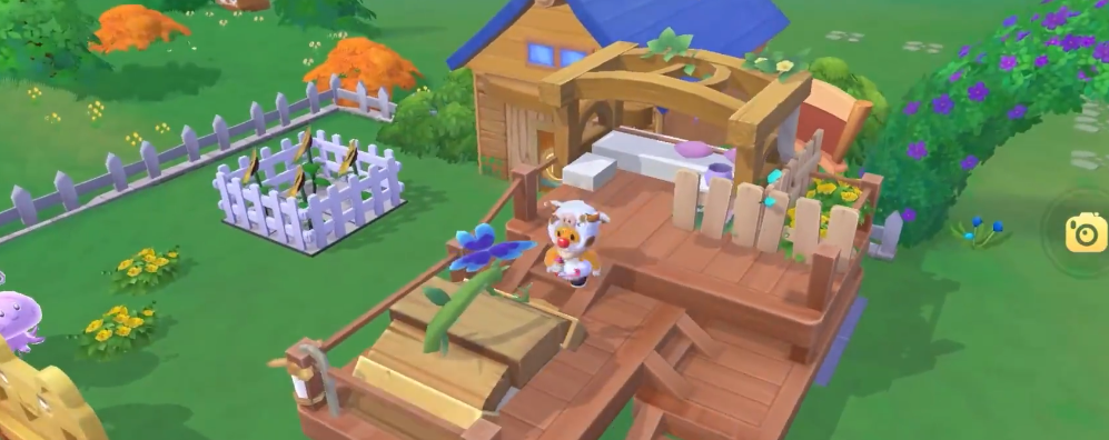 如何将摩尔庄园家园栏杆和地砖优雅地叠加