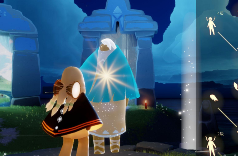 光遇禁阁顶端的进入窍门是什么