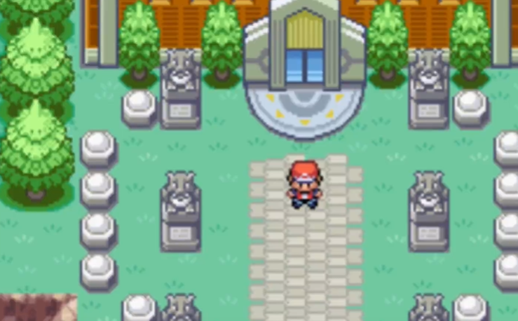 口袋妖怪火红大楼怎么走