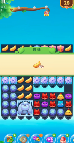 开心消消乐2173关如何过关