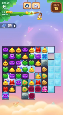 请问如何通过开心消消乐1478关