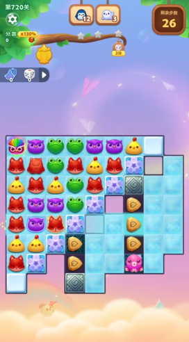 请问如何通过开心消消乐1478关