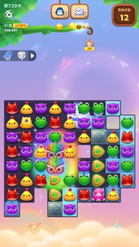 请问如何通过开心消消乐1478关