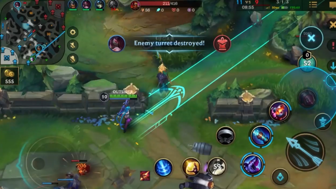 英雄联盟手游中哪些英雄的实力非常突出