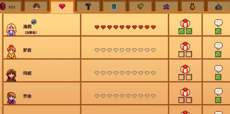 星露谷物语中可结婚的女性角色有谁