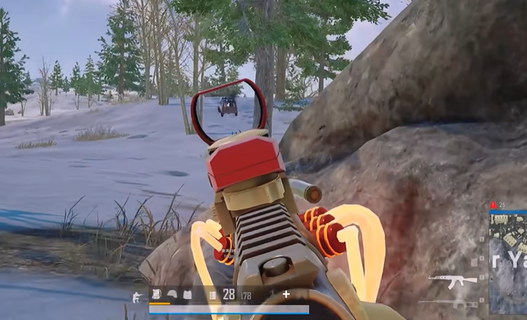 如何在绝地求生中进行四人切割