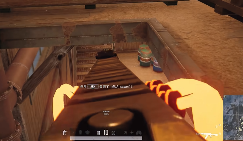 如何在绝地求生中进行四人切割