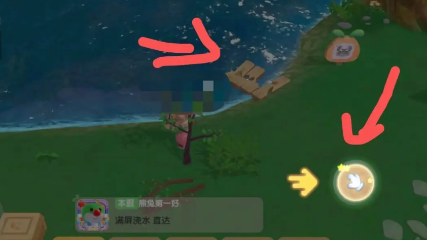 如何在摩尔庄园中与喜鹊互动